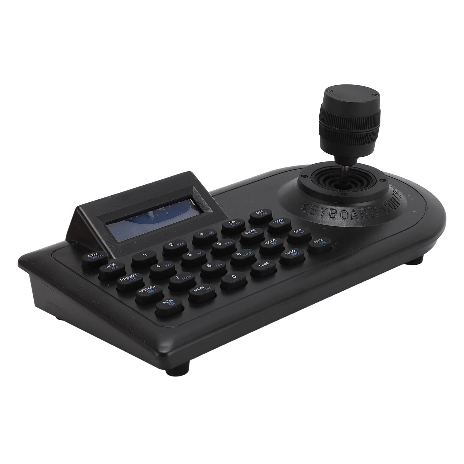 Professional PTZ Camera Controller with 3D Joystick - RS485/232 Keyboard for NVR DVR Systems | Multi-Functional Ball Camera Control | US Plug | Ideal for Security Surveillance & Live Streaming Setups