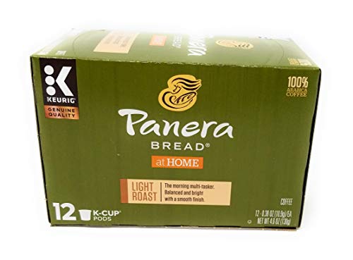 Panera Bread Light Roast K-Cup Single Serve Coffee Pods - 36 Count (3 Packs of 12) for Keurig Brewers - Morning Coffee & Office Break Solution