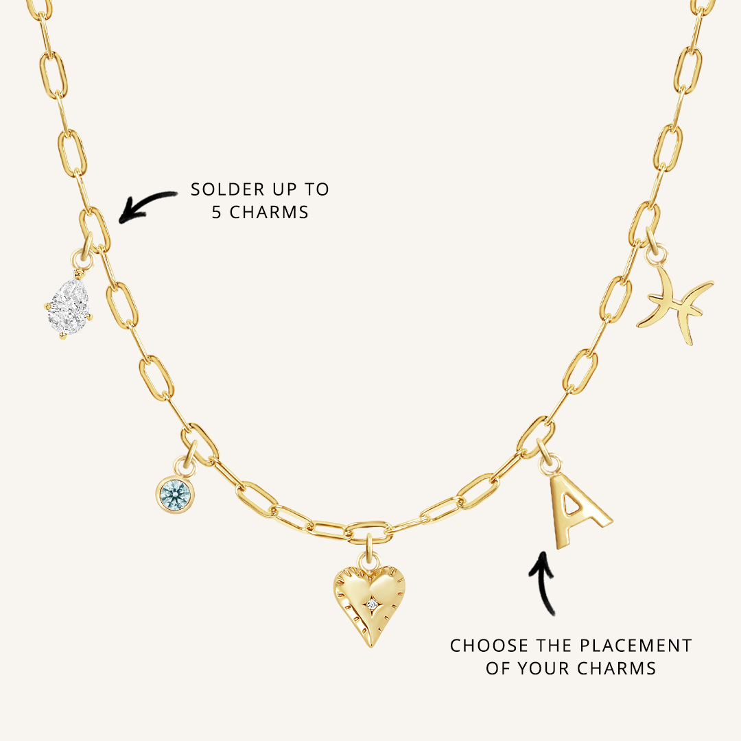 Story Paperclip Chain Necklace - Trendy Minimalist Jewelry for Women - Perfect for Everyday Wear, Office & Casual Outfits