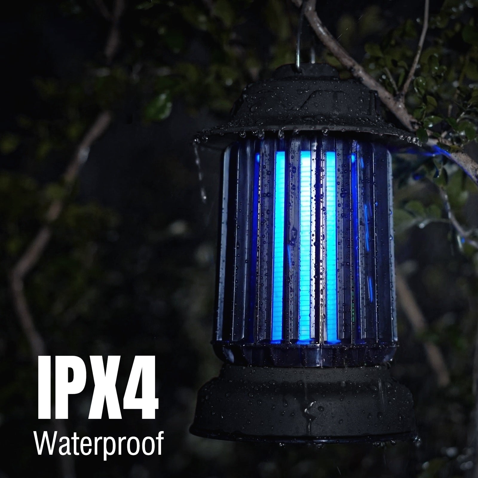 Raddy MZ 1 Outdoor Bug Zapper - Automatic Self-Cleaning Mosquito Killer with IPX4 Waterproof & 1200mAh Rechargeable Battery - Perfect for Patio, Garden, and Camping
