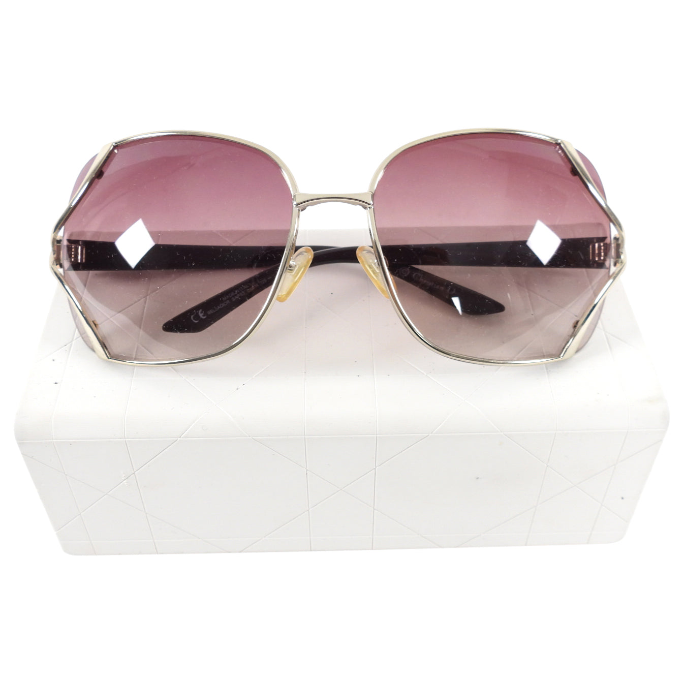 Dior BellaDior Rose Tint Oversized Sunglasses SAPS2 - Luxury Designer Shades for Women, UV Protection, Fashionable Oversized Frame - Perfect for Beach, Driving & Summer Outfits
