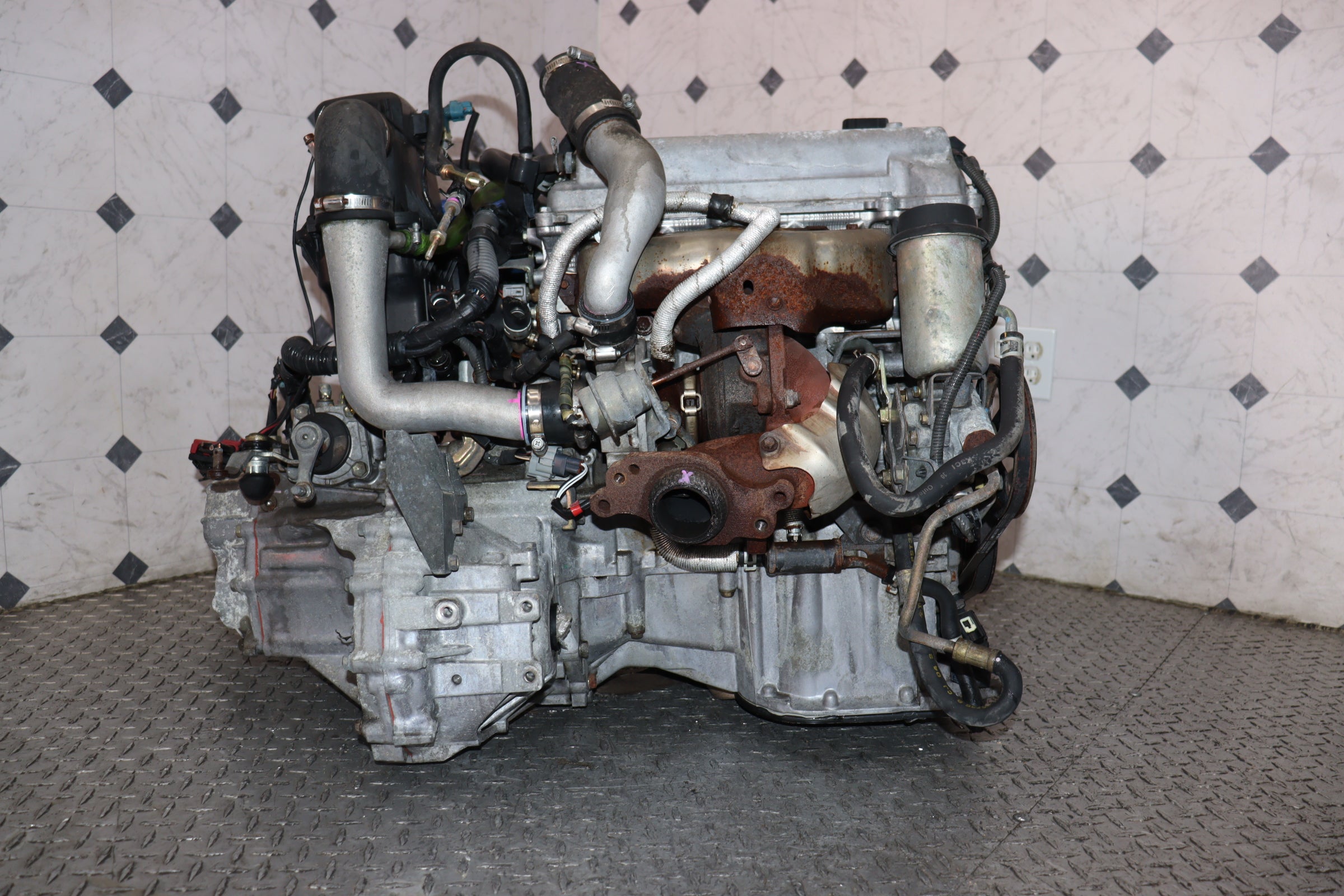 JDM 1NZ FET Turbo Engine & 5MT Vitz RS TRD Yaris 1.5L Performance Upgrade Kit - High-Performance Turbocharger & Manual Transmission for Toyota Yaris, Vitz - Perfect for Racing, Drifting & Street Tuning