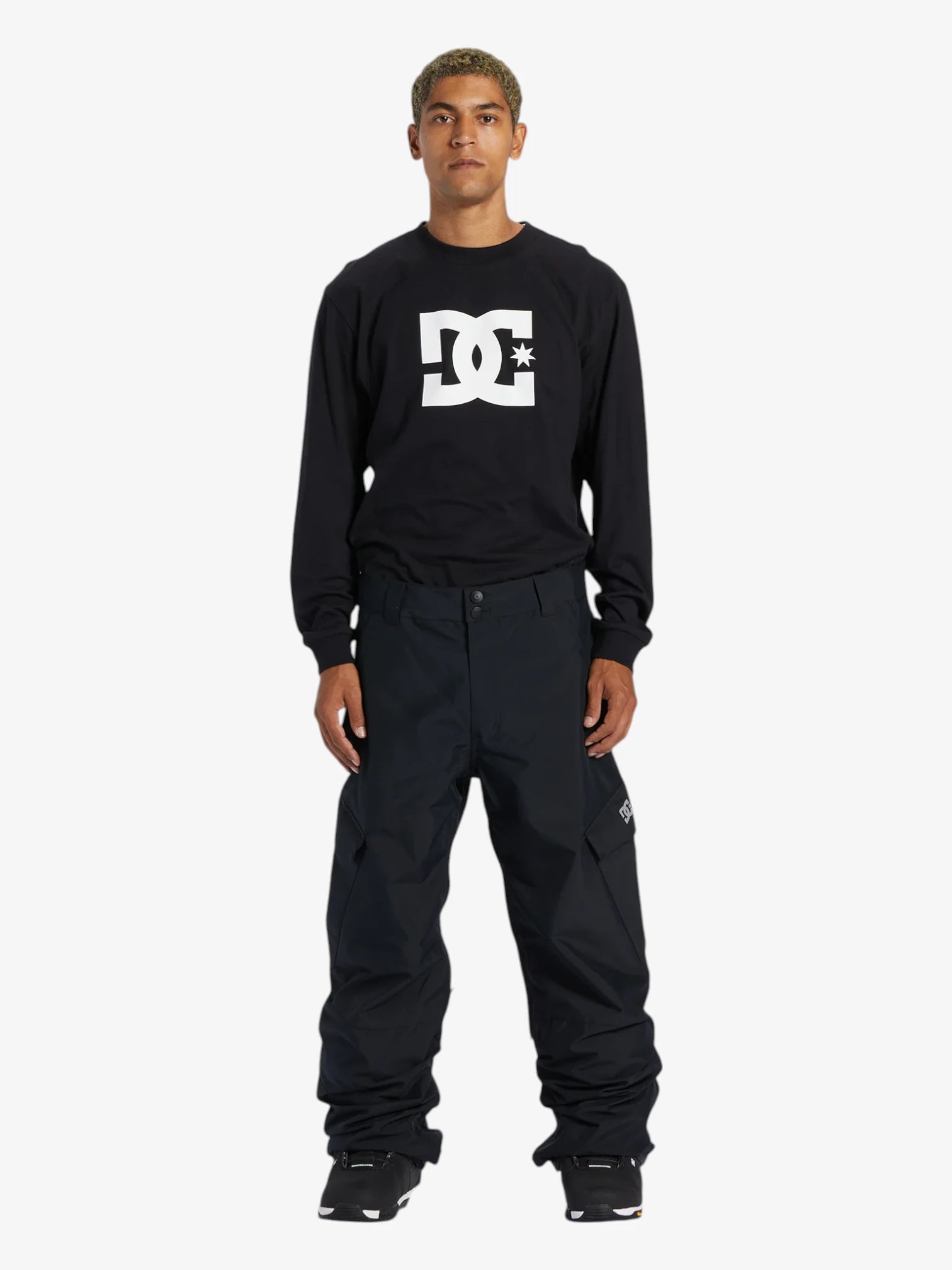 DC Snow Banshee Black Snowboard Pants - Waterproof & Insulated Winter Ski Pants for Men & Women - Perfect for Snowboarding, Skiing & Cold Weather Adventures