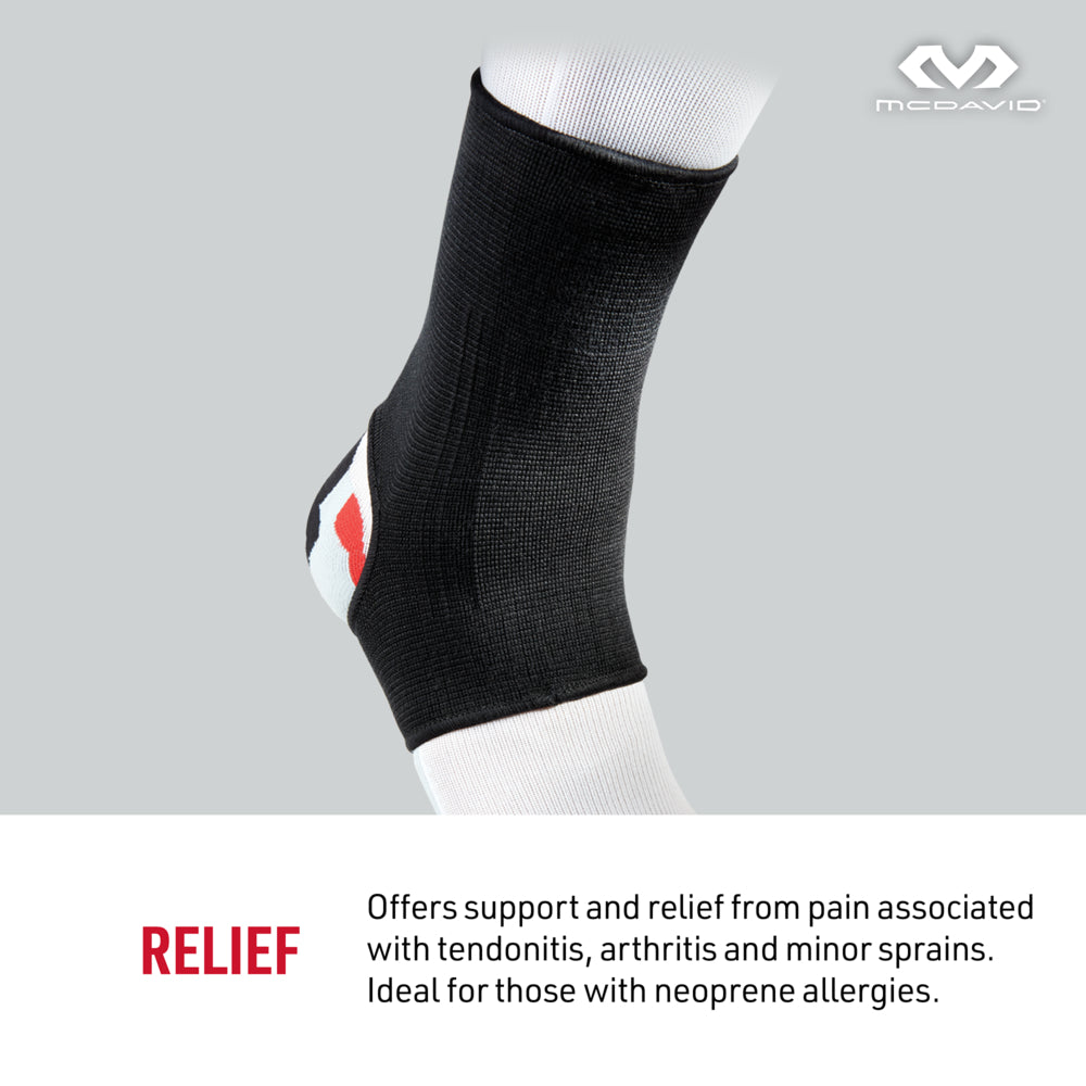 Best Ankle Support Sleeve - Breathable Elastic Compression Brace for Running, Basketball & Injury Recovery - Perfect for Athletes & Active Lifestyles