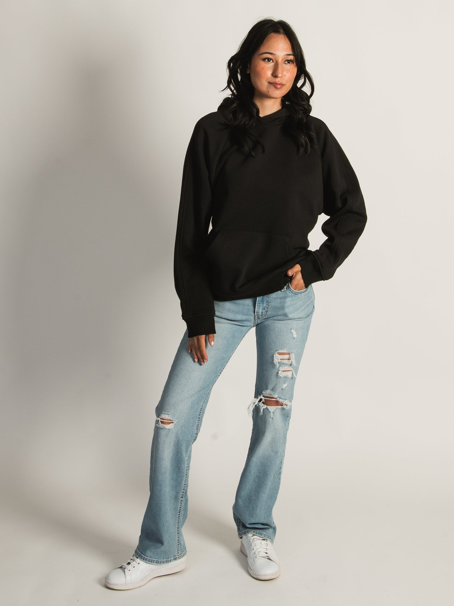 Adidas All Season Boyfriend Hoodie for Women - Cozy Oversized Sweatshirt for Casual Wear, Lounge & Outdoor Activities | Clearance Sale