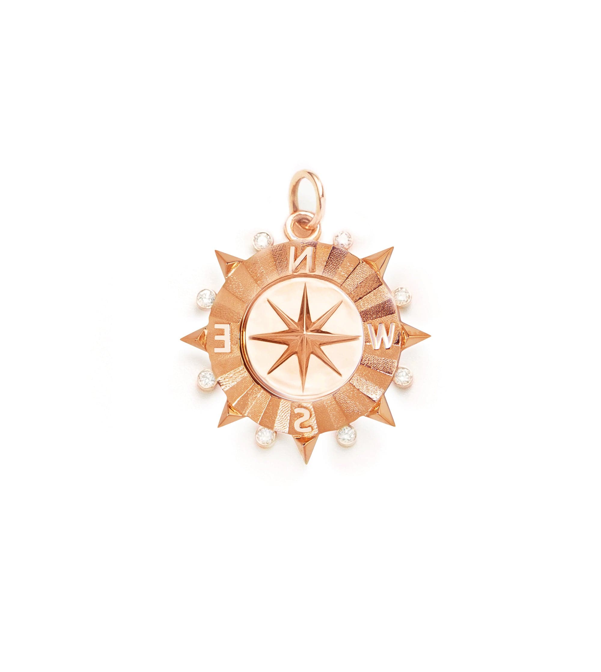 Internal Compass Necklace - Medium Size Spiritual Medallion Pendant for Women | Perfect for Yoga, Meditation & Energy Healing Jewelry