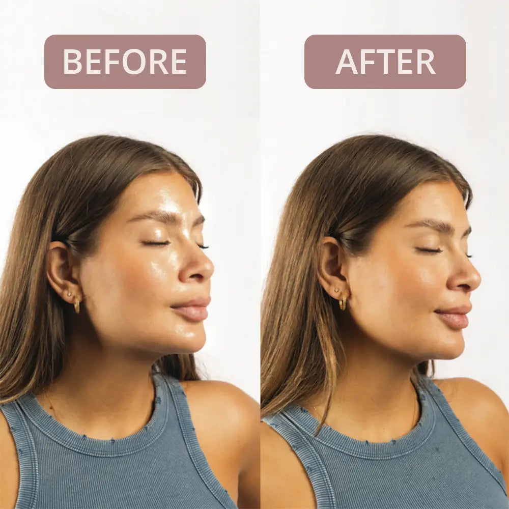 Oil Absorbing Face Roller for Oily Skin - Reusable Blotting Paper Roller for Shine Control & Makeup Touch-Ups - Perfect for Gym, Travel & On-the-Go Use