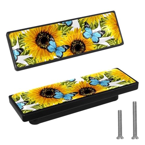 Sunflower and Butterfly