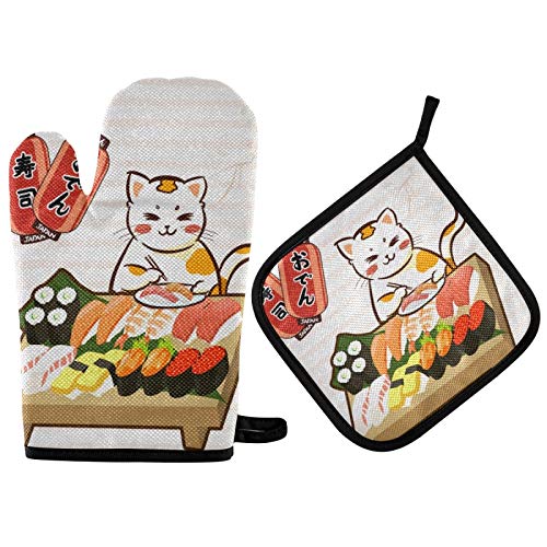 Sushi Cat Japanese Cute Funny Kitten