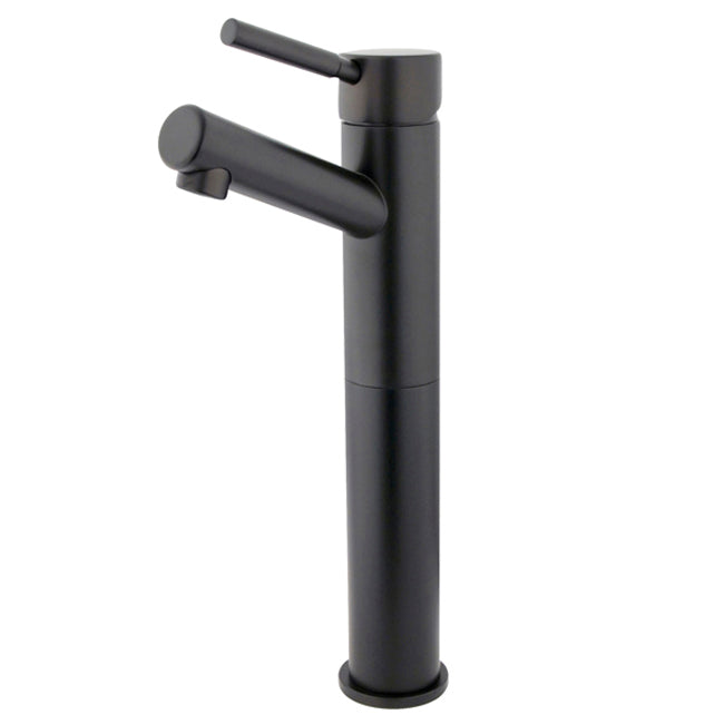 Modern Single Handle Vessel Sink Faucet - Brushed Nickel Bathroom Sink Faucet with High Arc Spout for Vanity, Powder Room, and Luxury Bathroom Decor