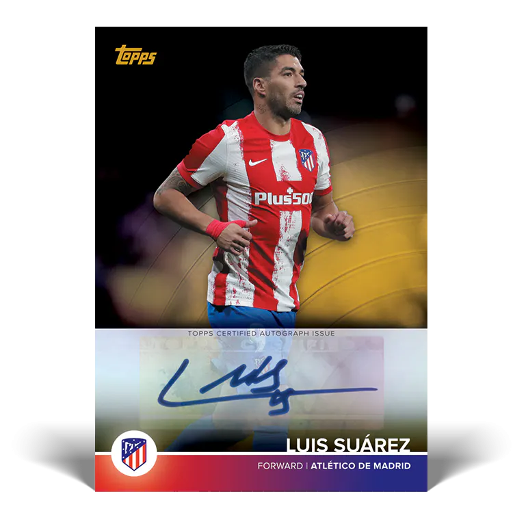 Official Topps Atlético de Madrid 2021-22 Team Set Soccer Trading Cards - Perfect for Collectors, Fans & Fantasy Sports Enthusiasts