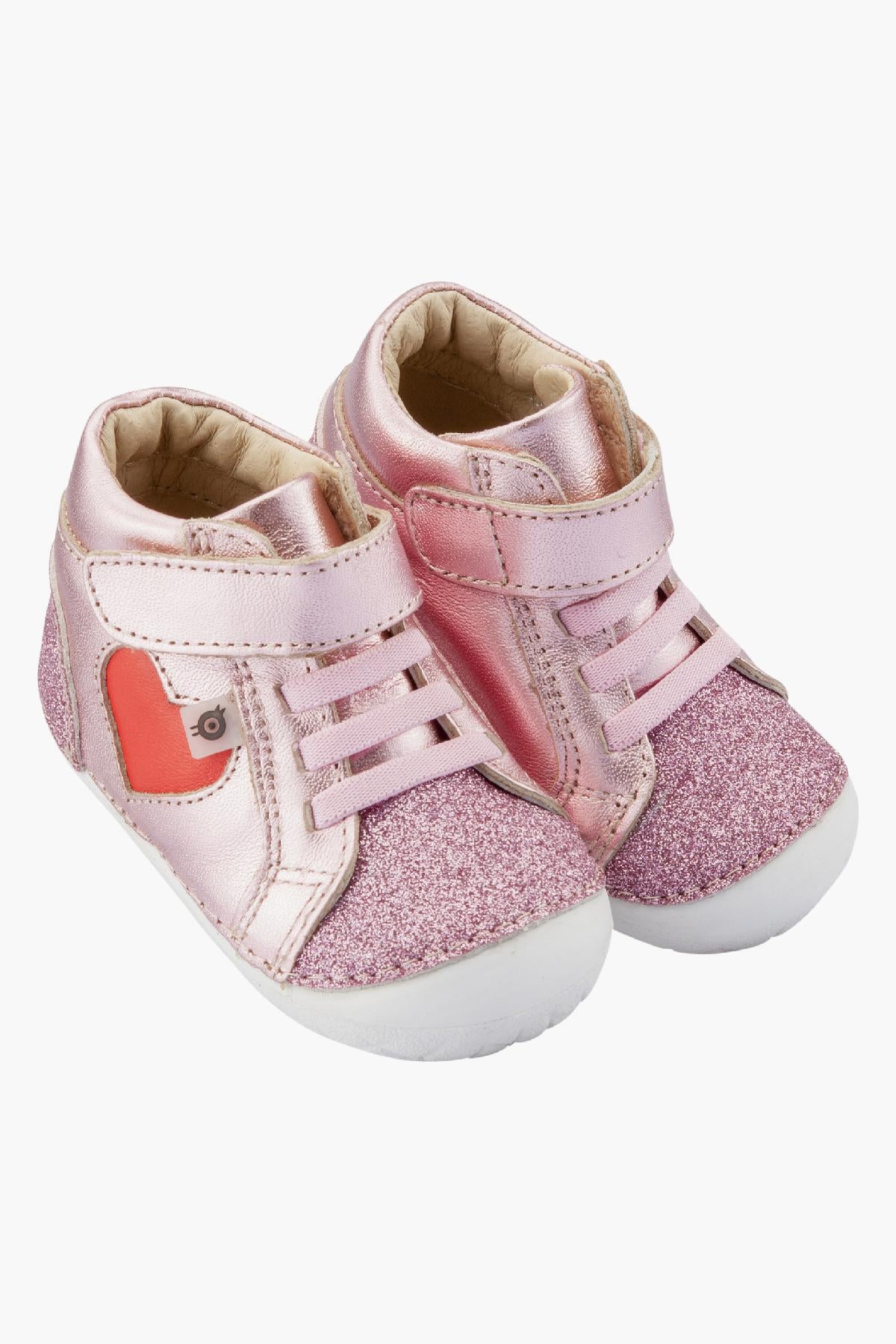 Old Soles Pave My Heart Glam Pink Girls Shoes - Comfortable & Stylish Toddler Shoes for Everyday Wear, Playdates & Special Occasions