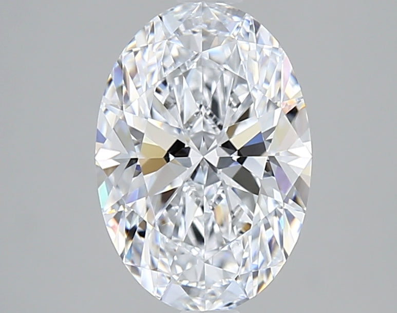 2.06 Carat Oval Lab Grown Diamond - GIA Certified, D Color, VVS1 Clarity - Perfect for Engagement Rings & Fine Jewelry