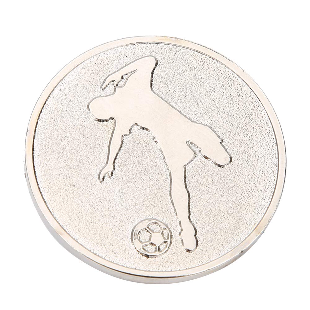 3Pcs Soccer Flip Coin Set - Referee Toss Coin for Football Games, Training & Outdoor Sports - Durable Soccer Supplies for Side Selection & Match Decisions (Perfect for Coaches, Referees & Players)