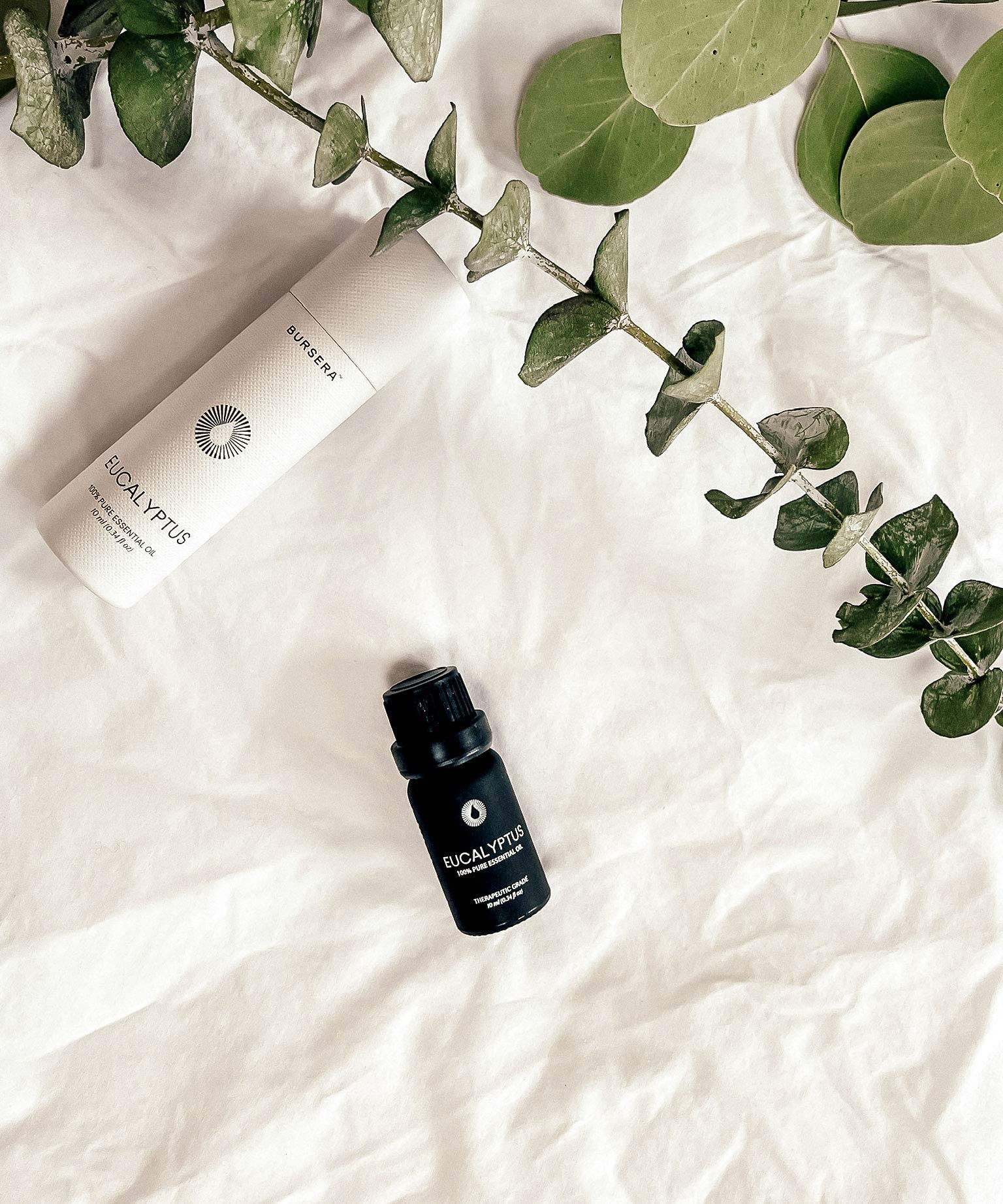 100% Pure Bursera Eucalyptus Essential Oil - 10ml Undiluted High Grade Natural Eucalyptus Oil for Diffuser, Shower, Skin & Aromatherapy | Tree Planted with Every Order | Perfect for Relaxation, Stress Relief & Home Spa