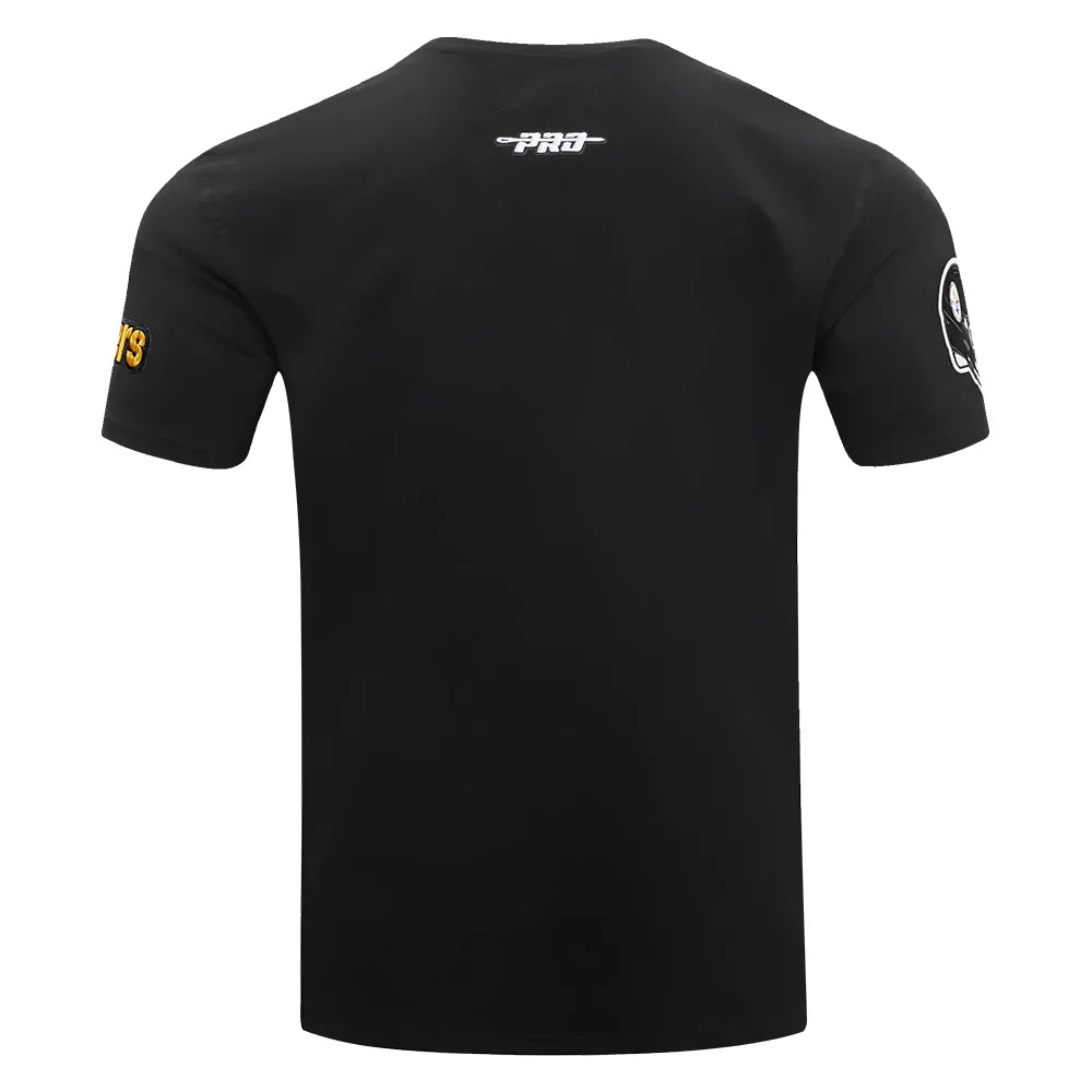 Pittsburgh Steelers Mash Up Chenille Tee Shirt for Men - Pro Standard NFL Fan Jersey - Perfect for Game Day, Tailgating & Sports Events