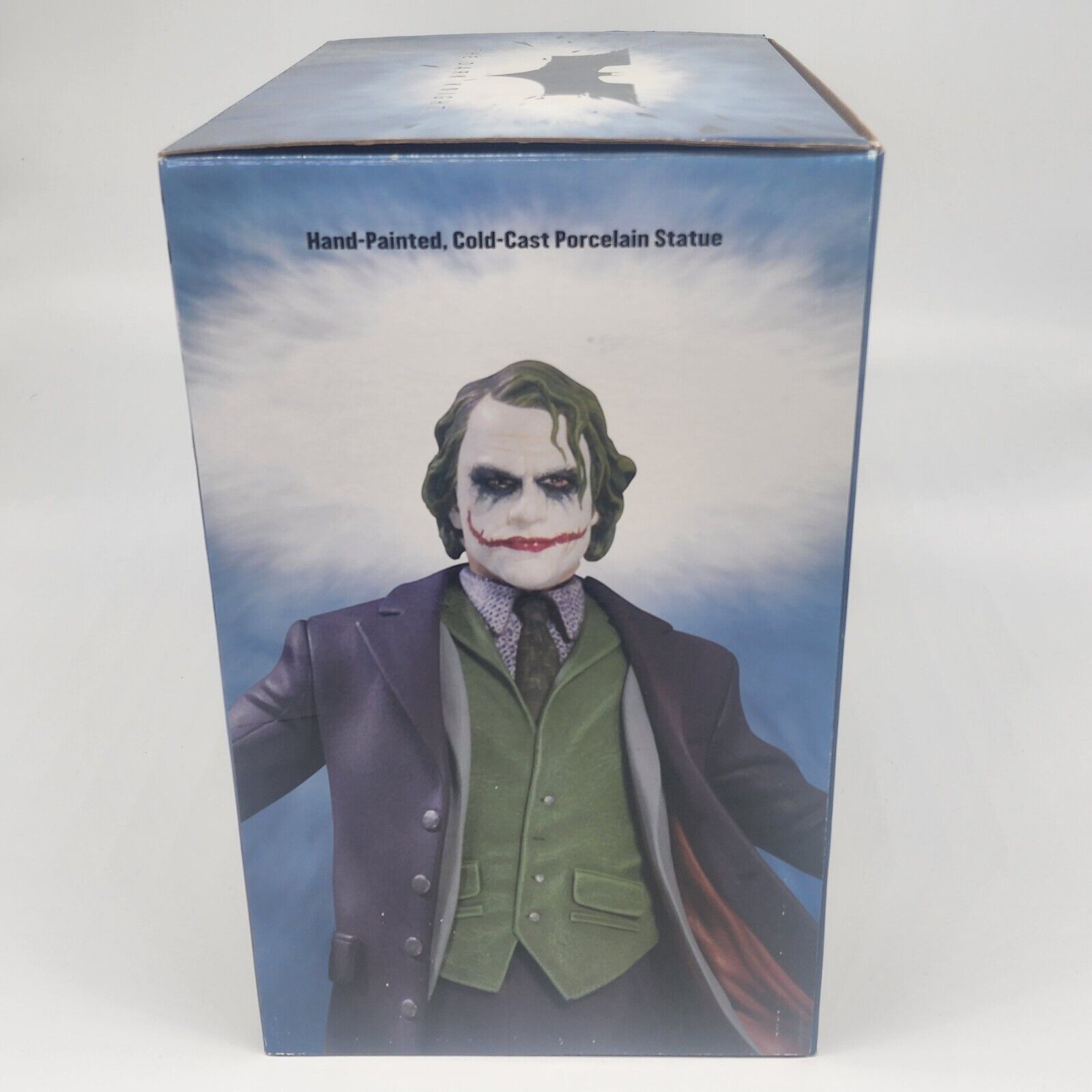 DC Direct The Dark Knight Joker Heath Ledger Collectible Statue - Premium Movie Memorabilia for Superhero Fans & Home Decor