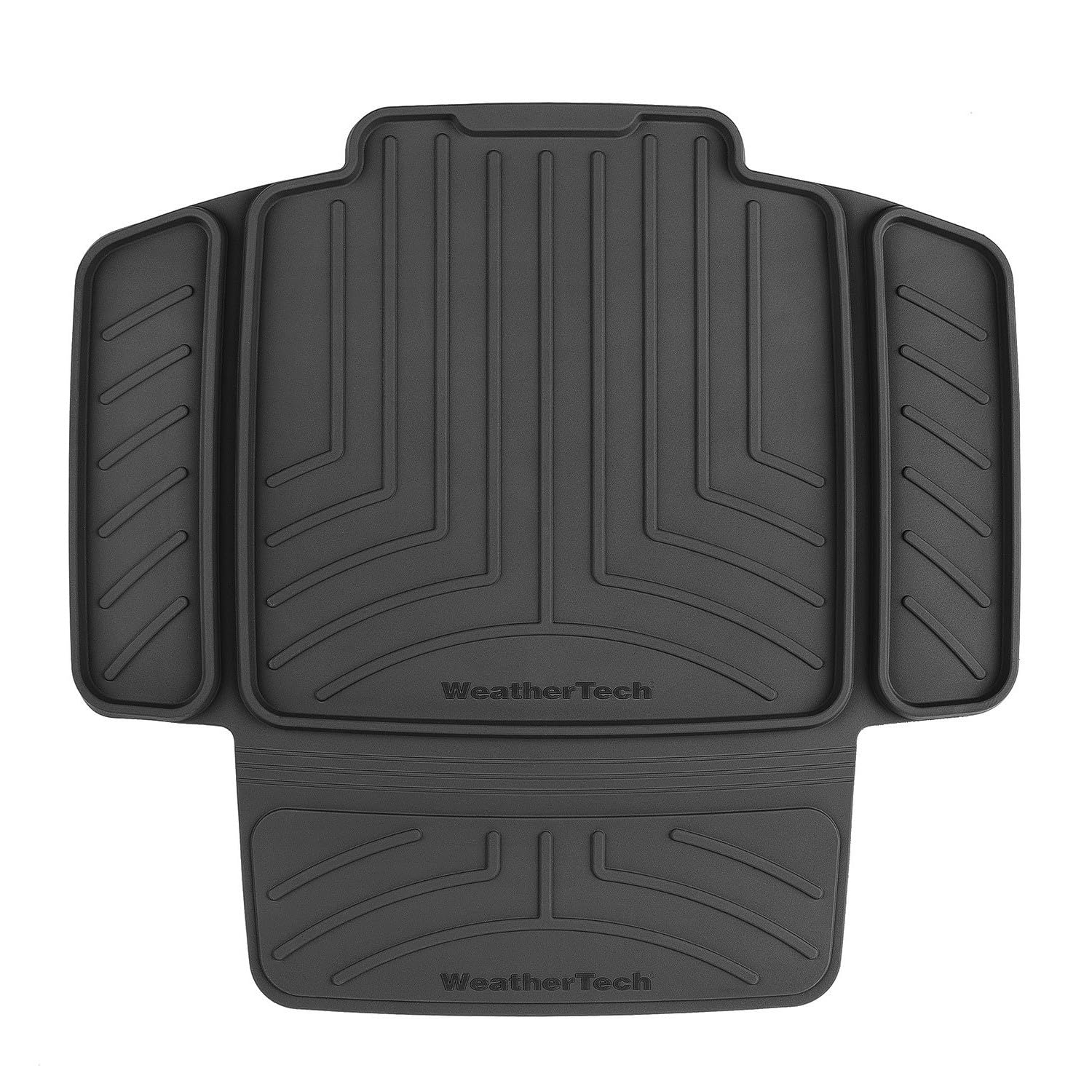 WeatherTech Child Car Seat Protector - Heavy Duty Black Mat for Car Backseat Protection | Perfect for Baby Seats, Booster Seats & Preventing Spills | Fits Most Vehicles