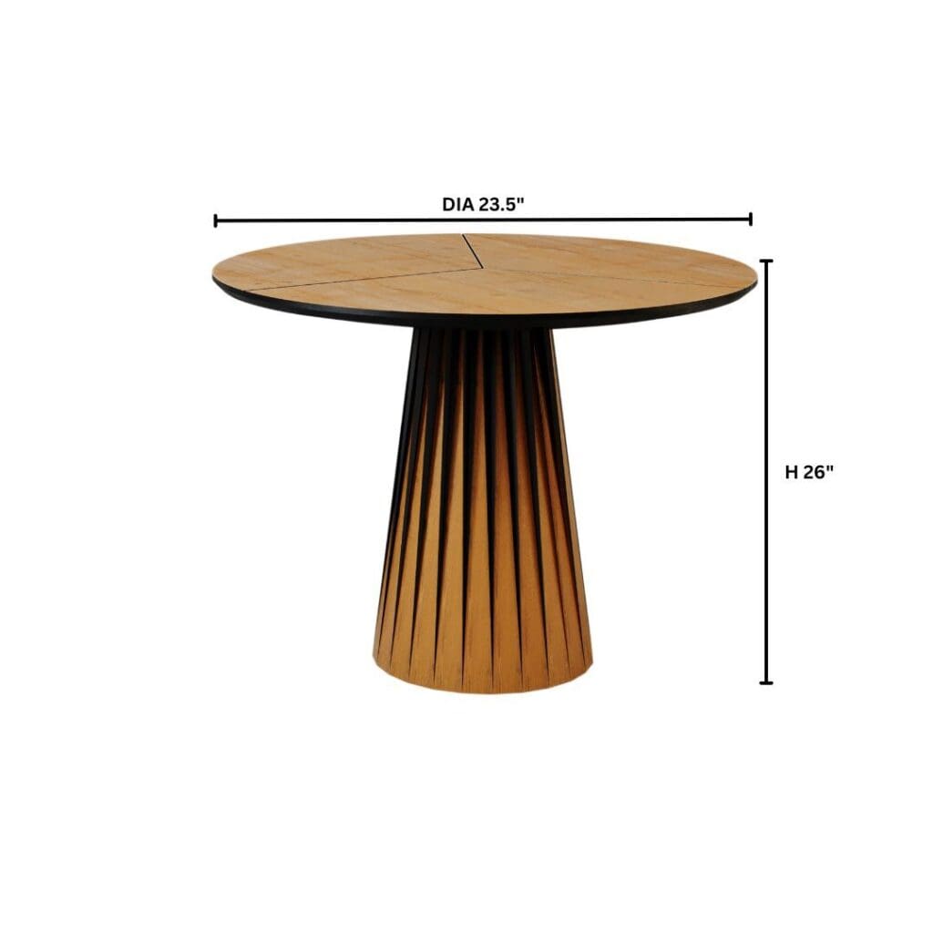 Cyan Design 11742 Bourbon Side Table - Medium Brown Wood Accent Table for Living Room, Bedroom, or Office - Stylish End Table with Vintage Charm