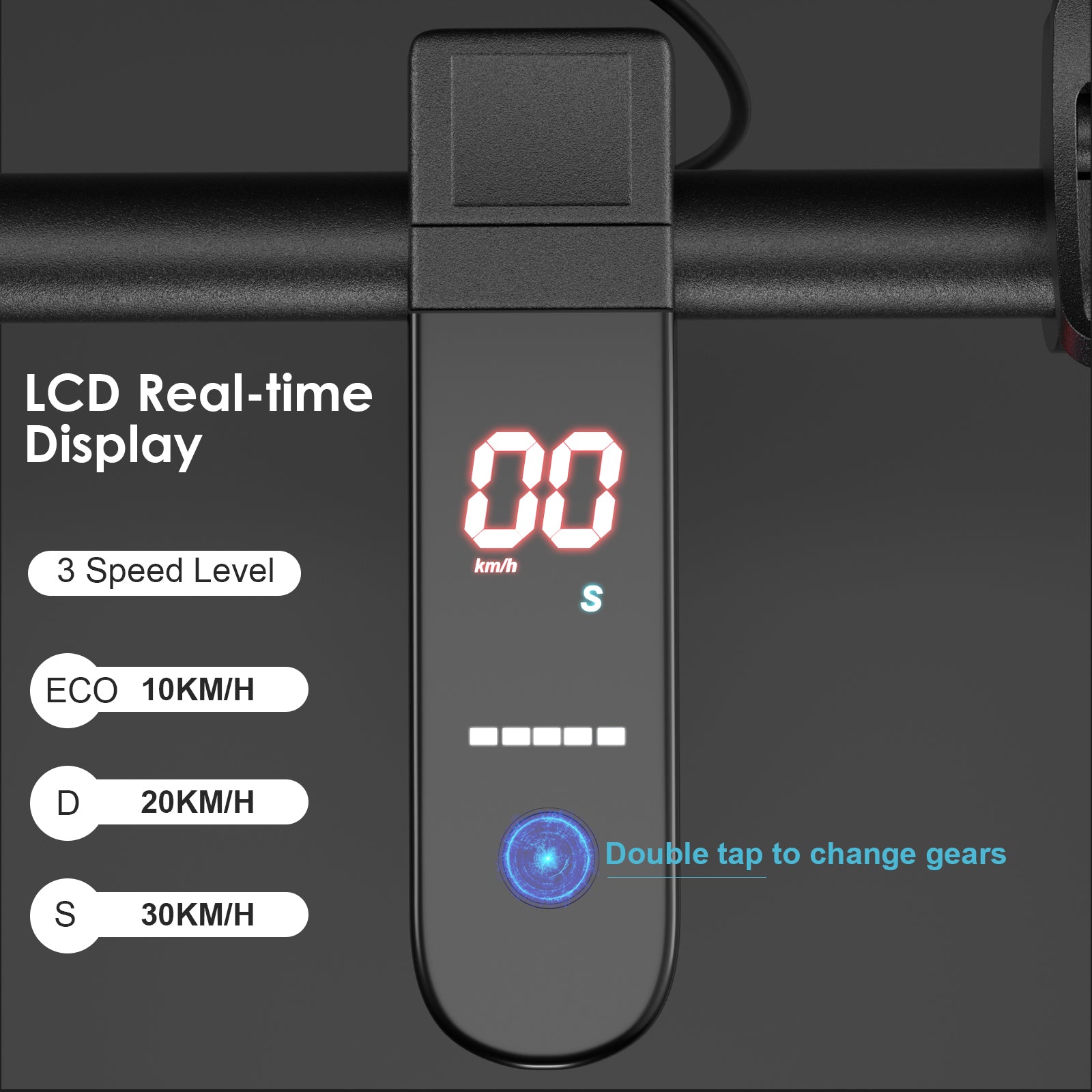 10 MAX Electric Scooter with Seat - 500W Motor & 10AH Long Range Battery (60KM Commute) - Perfect for Urban Travel, Campus Commuting & Last-Mile Transportation