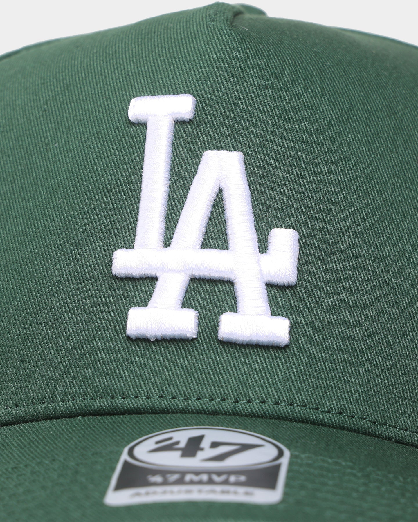 47 Brand Los Angeles Dodgers MVP Snapback Hat - Dark Green & Red Adjustable Baseball Cap for Men & Women - Perfect for Games, Streetwear & Casual Outfits