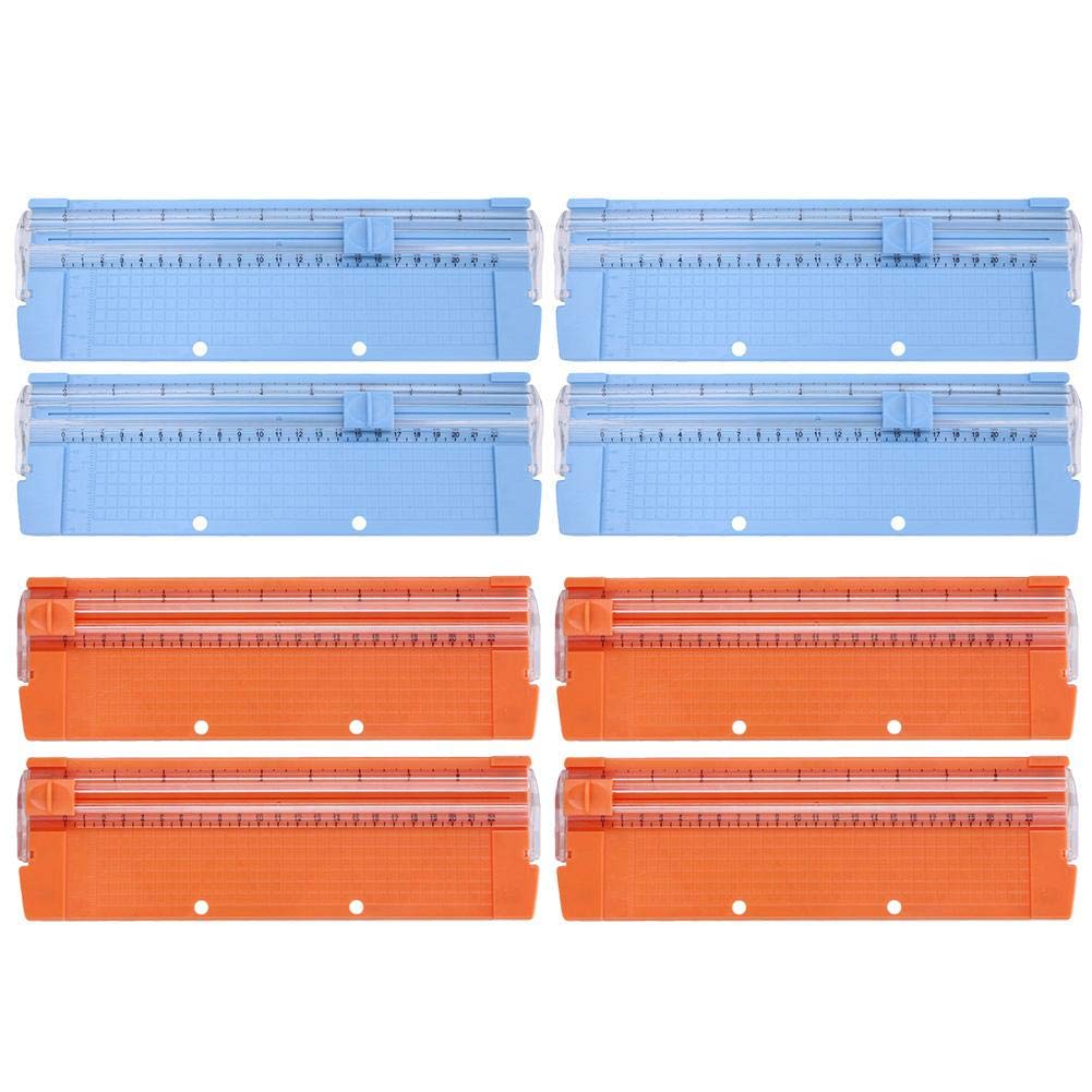 SIKIWIND 4pcs A4/A5 Portable Precision Paper Trimmer - Die Cut Machine for Card Making, Scrapbooking & Photo Cutting | Perfect for DIY Crafts, Home Office & School Projects