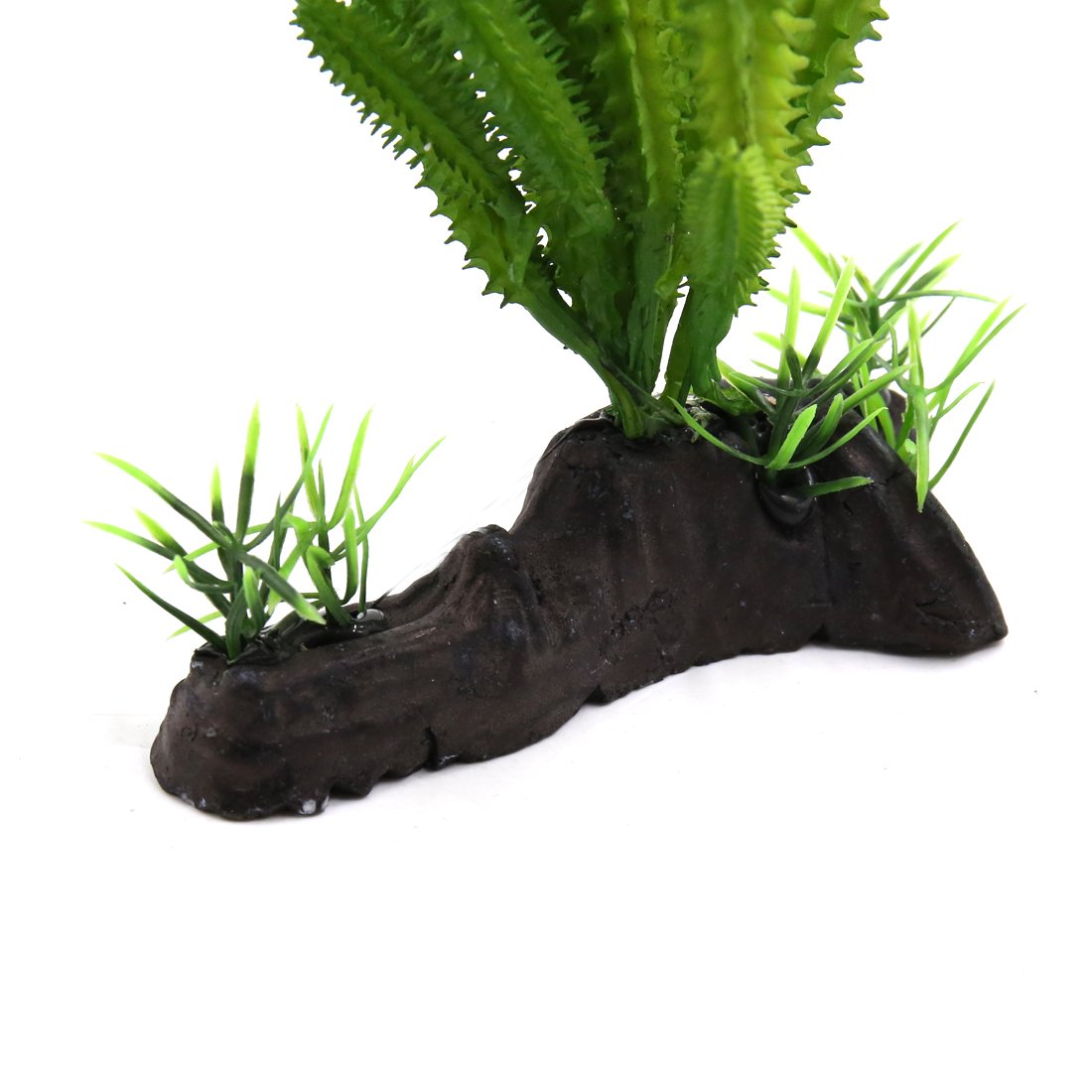 uxcell Green Plastic Terrarium Cactus Plants - Artificial Succulent Decor for Home, Office, Garden | Perfect for DIY Terrariums, Fairy Gardens & Desert-Themed Displays
