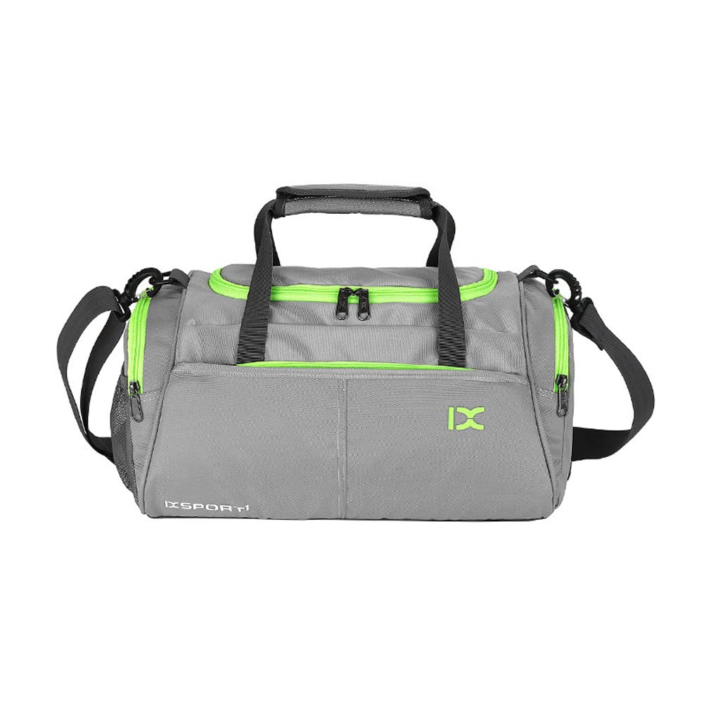 **Leathario Waterproof Gym Duffle Bag for Men & Women – Sports Travel Duffel with Shoe Compartment | Perfect for Workouts, Travel & Weekend Getaways**