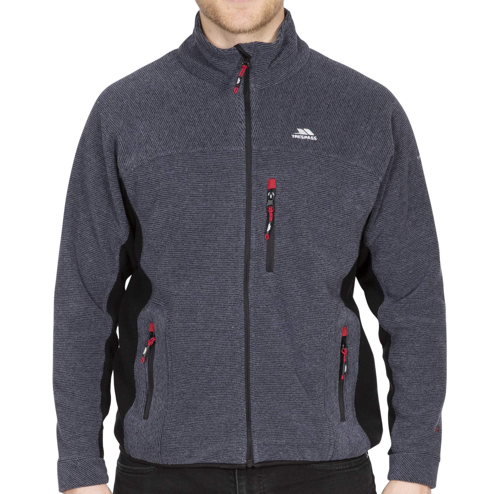 Trespass Jynx Men's Winter Fleece Jacket - Warm & Comfortable Outdoor Jacket for Hiking, Camping & Cold Weather Activities