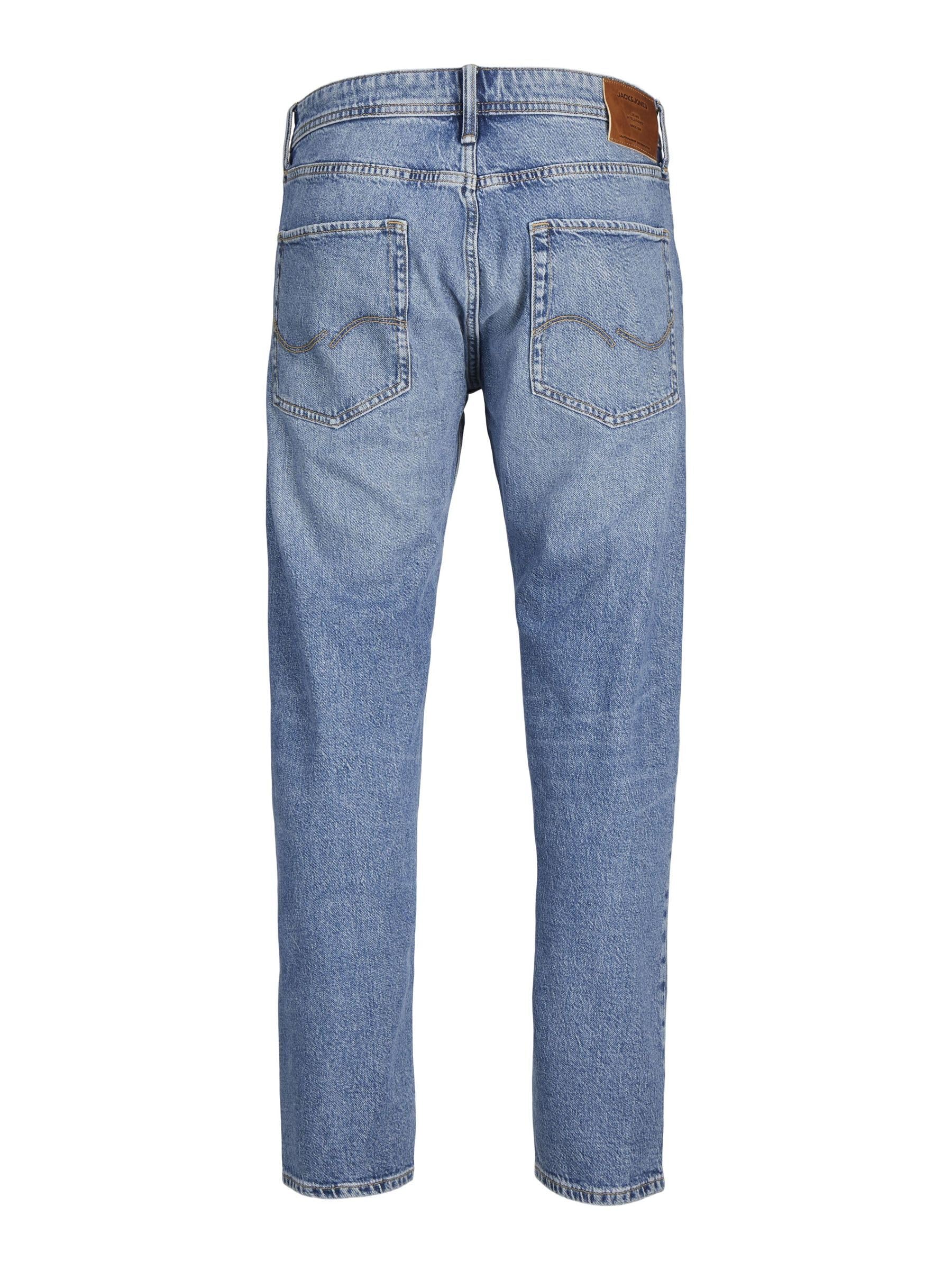 JACK & JONES Men's Slim Fit Stretch Denim Jeans for Casual Wear | Comfortable & Stylish for Everyday Outfits and Work