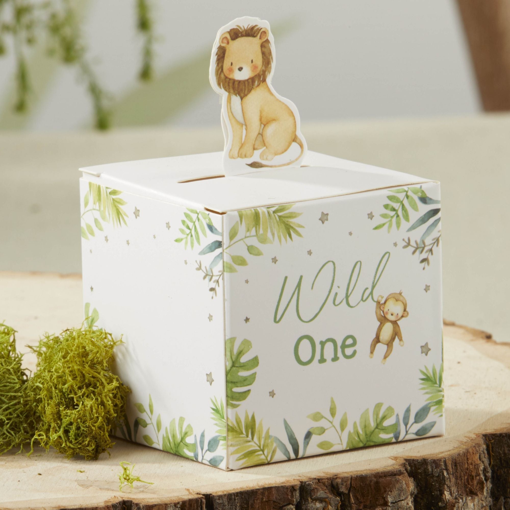 Safari Baby Shower Favor Boxes - Set of 24 Jungle Theme Party Favors for Baby Showers, Birthdays & Gender Reveals - Perfect for Decorations, Gifts & Thank You Favors