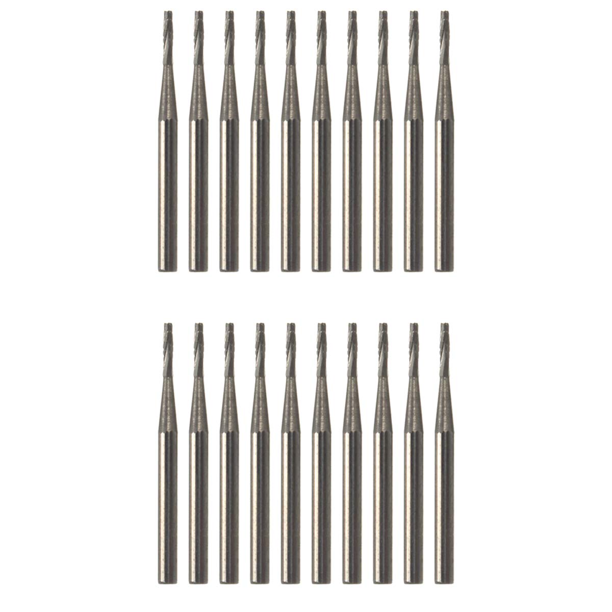 Clearshield Windshield Repair Drill Bit Set - 20 Pack Tungsten Carbide Bits for Windshield Crack & Rock Chip Repair - Durable Car Window Shield Fixing Tools - Perfect for DIY Auto Glass Repair at Home or Professional Use