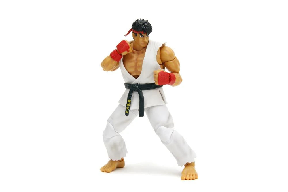 Ultra Street Fighter II: The Final Challengers - Ryu 1/12 Scale Collectible Action Figure with Articulated Joints | Perfect for Gaming Display, Anime Collections & Fighting Game Fans