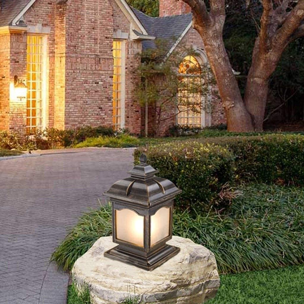 Waterproof LED Garden Pillar Lights - Outdoor Column Lights for Patio, Lawn, Villa, Park & Street Decoration | Perfect for Pathways, Driveways, and Landscape Lighting