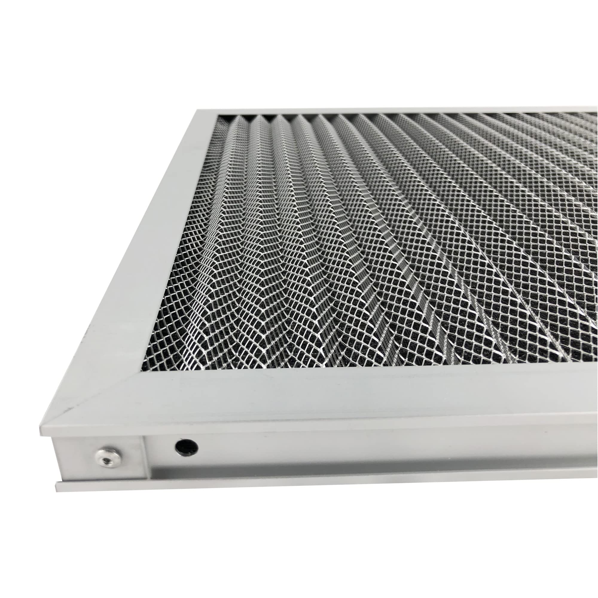 14x14x1 Inch Washable Aluminum Electrostatic Air Filter for Furnace & Central AC - Reusable HVAC Filter for Home, Office & Commercial Use