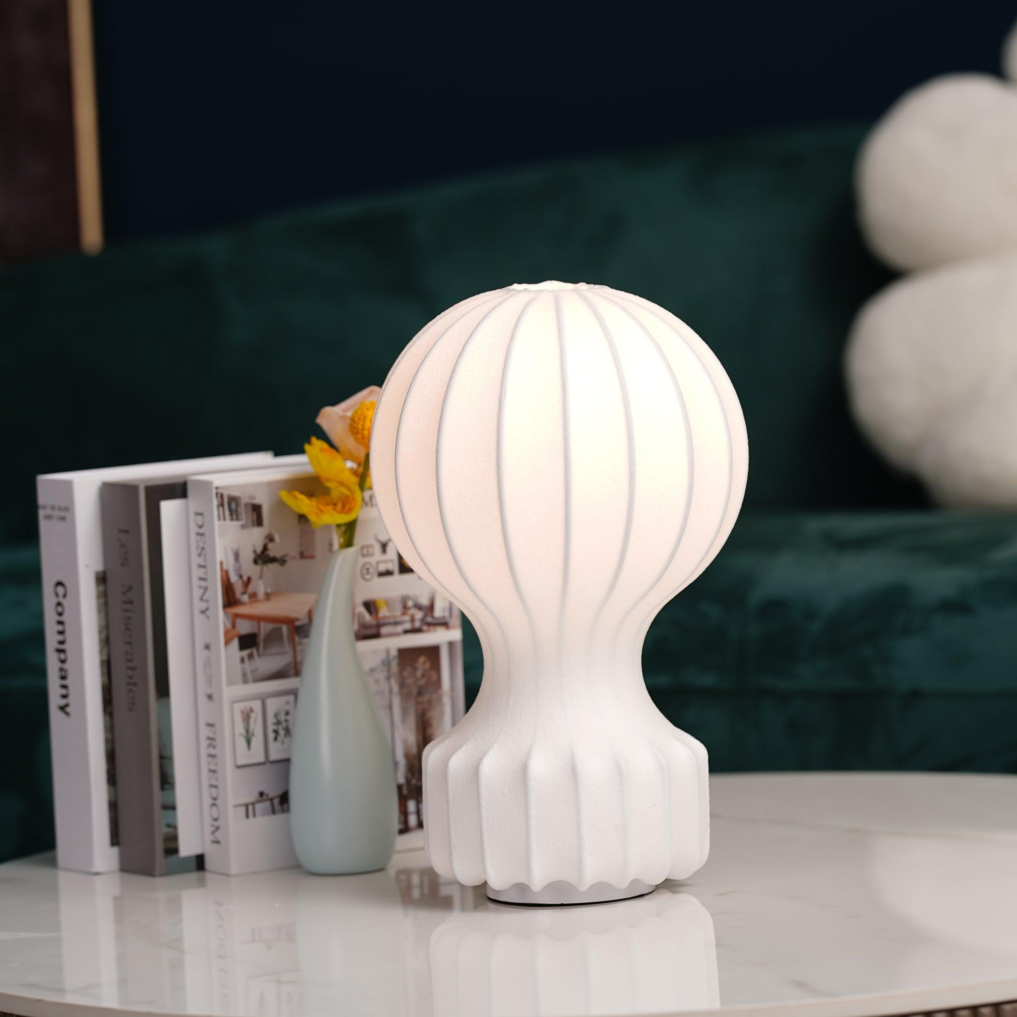 Stylish Hot Air Balloon Table Lamp - Decorative LED Night Light for Bedroom, Nursery & Living Room - Perfect for Kids, Teens & Adults