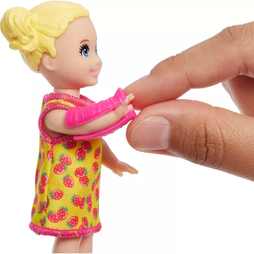 Barbie Pediatrician Doll & Doctor Playset with Stethoscope, Medical Tools & Pink Scrubs - Perfect for Kids Role Play, Pretend Play & Educational Fun