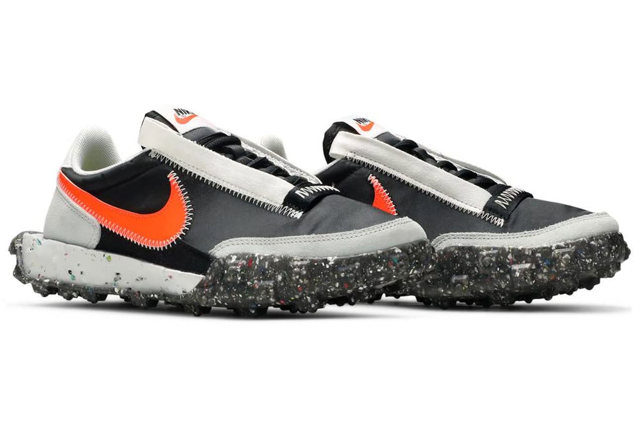 Nike Women's Waffle Racer Crater Running Shoes - Photon Dust Crimson | Lightweight Cushioned Sneakers for Women | Perfect for Jogging, Gym Workouts & Casual Wear