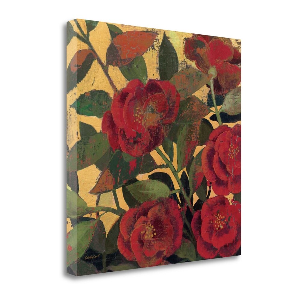 Abundant Roses Fine Art Giclee Print by Kathrine Lovell - Gallery Wrapped Canvas Painting Ready to Hang - Perfect for Living Room, Bedroom & Office Wall Decor