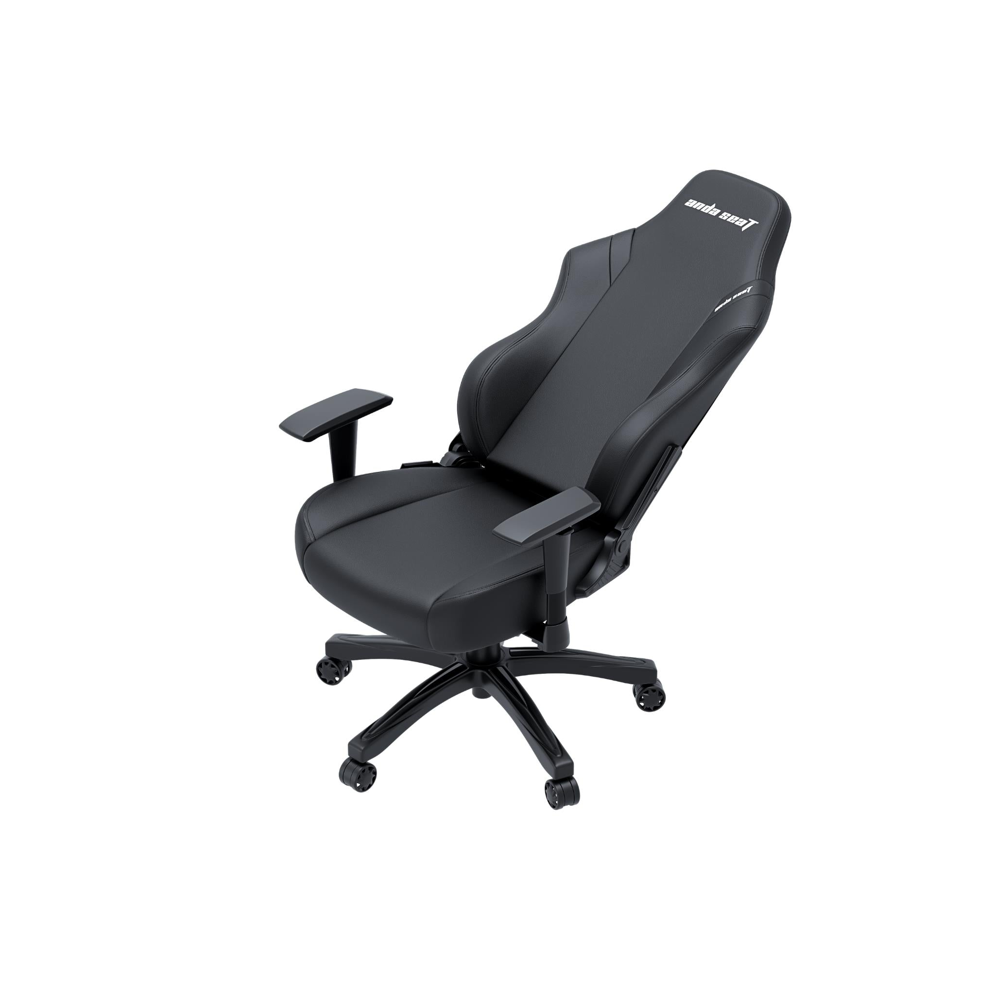 Anda Seat LUNA PVC Gaming Chair - Ergonomic Racing Style Video Game Chair with Adjustable Height & Lumbar Support - Perfect for PC, PS5, Xbox Gaming & Home Office (Black)