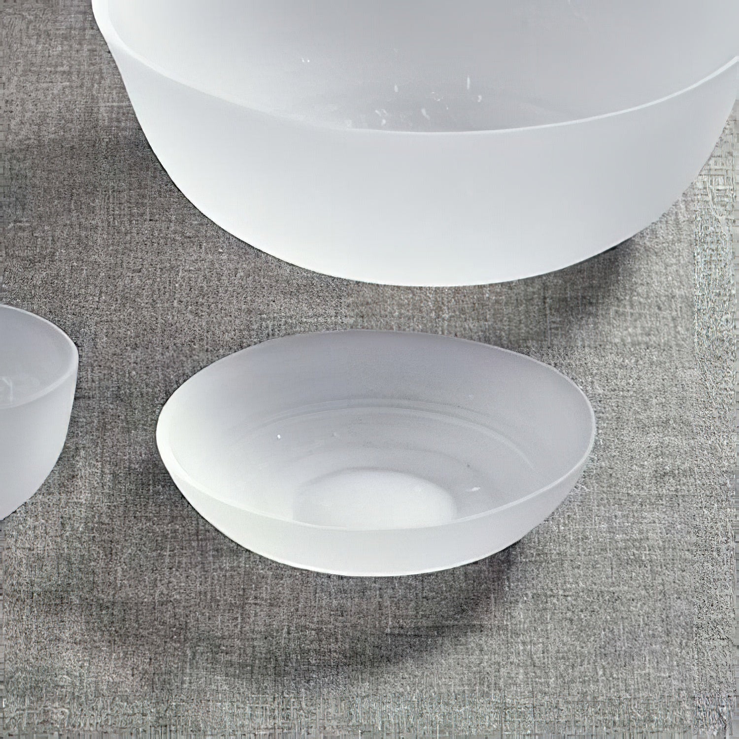 Premium Hirota Glass Fubuki Mini Plate - Handcrafted Soda Lime Glass Appetizer Dish - Perfect for Sushi, Desserts & Small Bites Serving