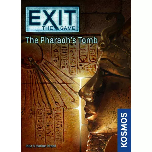 Exit: The Pharaoh's Tomb - Escape Room Board Game | Family Strategy Game for Adults & Teens | Perfect for Game Nights & Team Building Activities