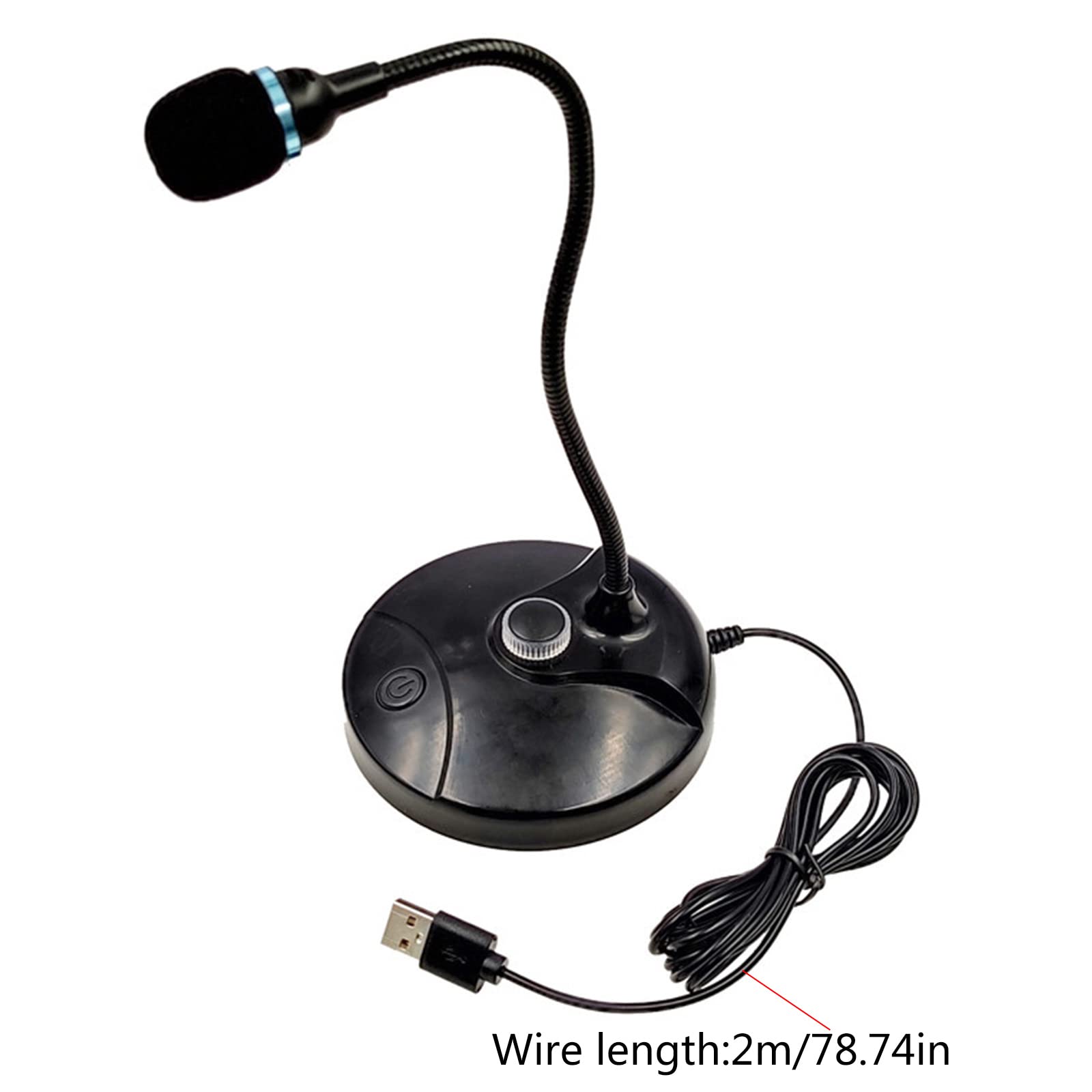 Best USB Microphone for PC, Streaming & Podcasting - Professional Gaming Mic with Mute Button - Perfect for Twitch, Discord, YouTube & Home Studio Recording