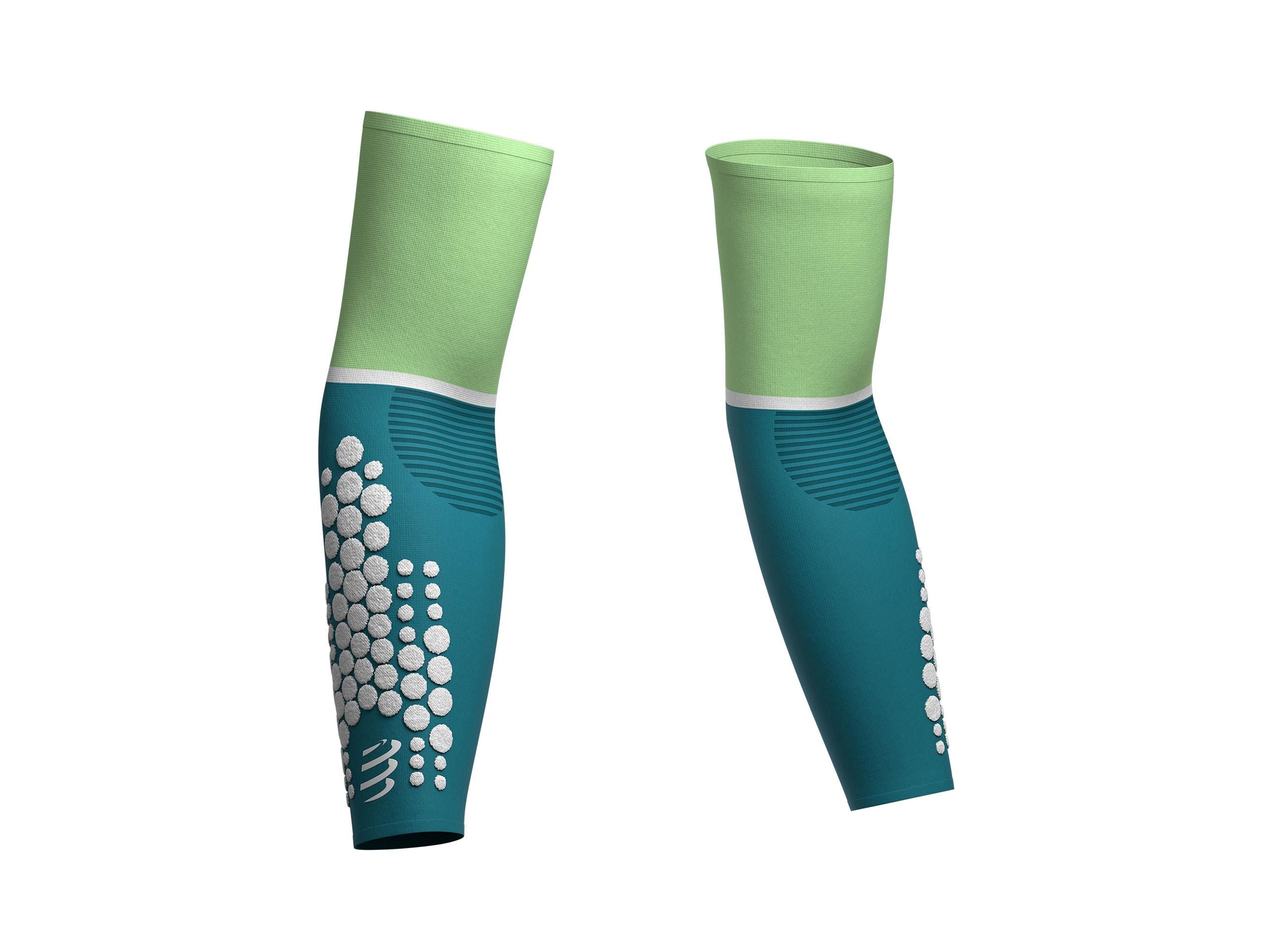 Compressport Unisex Arm Force Ultralight Running Arm Sleeves (SU00008B_524) - UV Protection & Muscle Support for Cycling, Hiking & Outdoor Sports