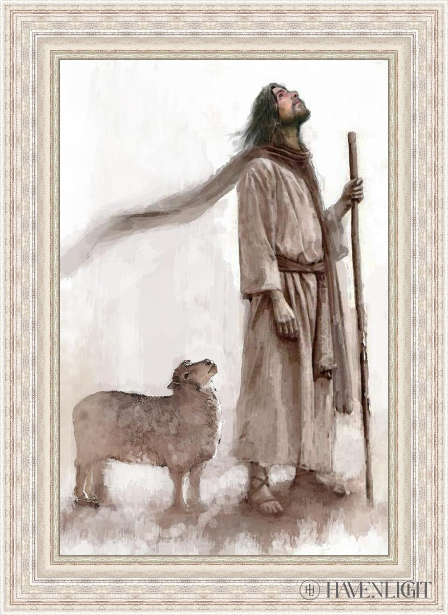 Look To Him By Yongsung Kim - Inspirational Christian Wall Art for Home & Office Decor - Perfect for Living Room, Bedroom, Church Gift