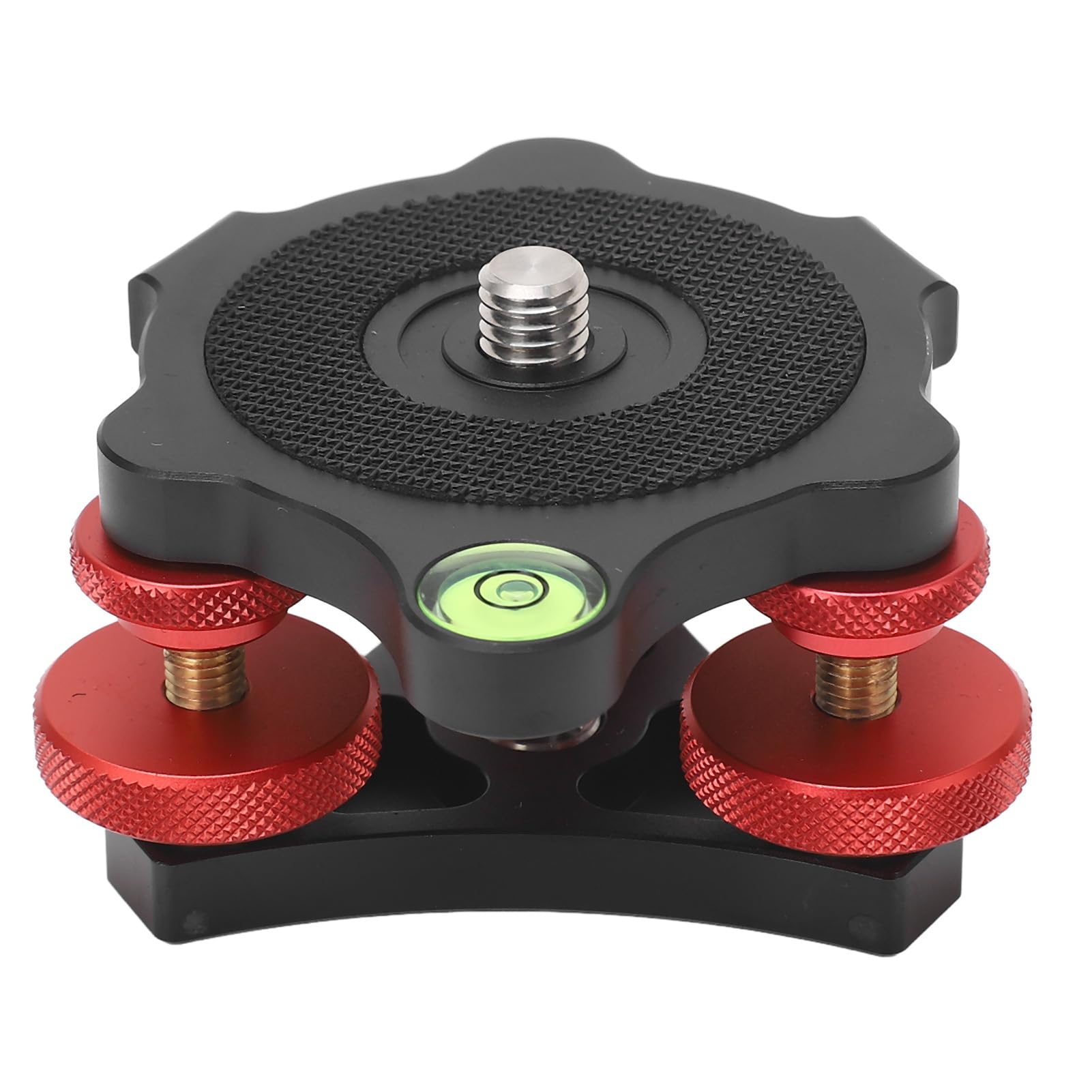 Professional 3-Wheel Tripod Leveling Base for DSLR Cameras - Universal Compatibility & Precise Angle Adjustment on Uneven Terrain - Perfect for Outdoor Photography, Landscape Shoots & Studio Work