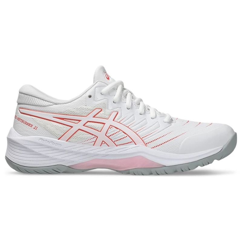 ASICS GEL Netburner 21 D WIDE Women's Netball Shoes - Comfortable Court Sneakers for Volleyball, Badminton & Indoor Sports