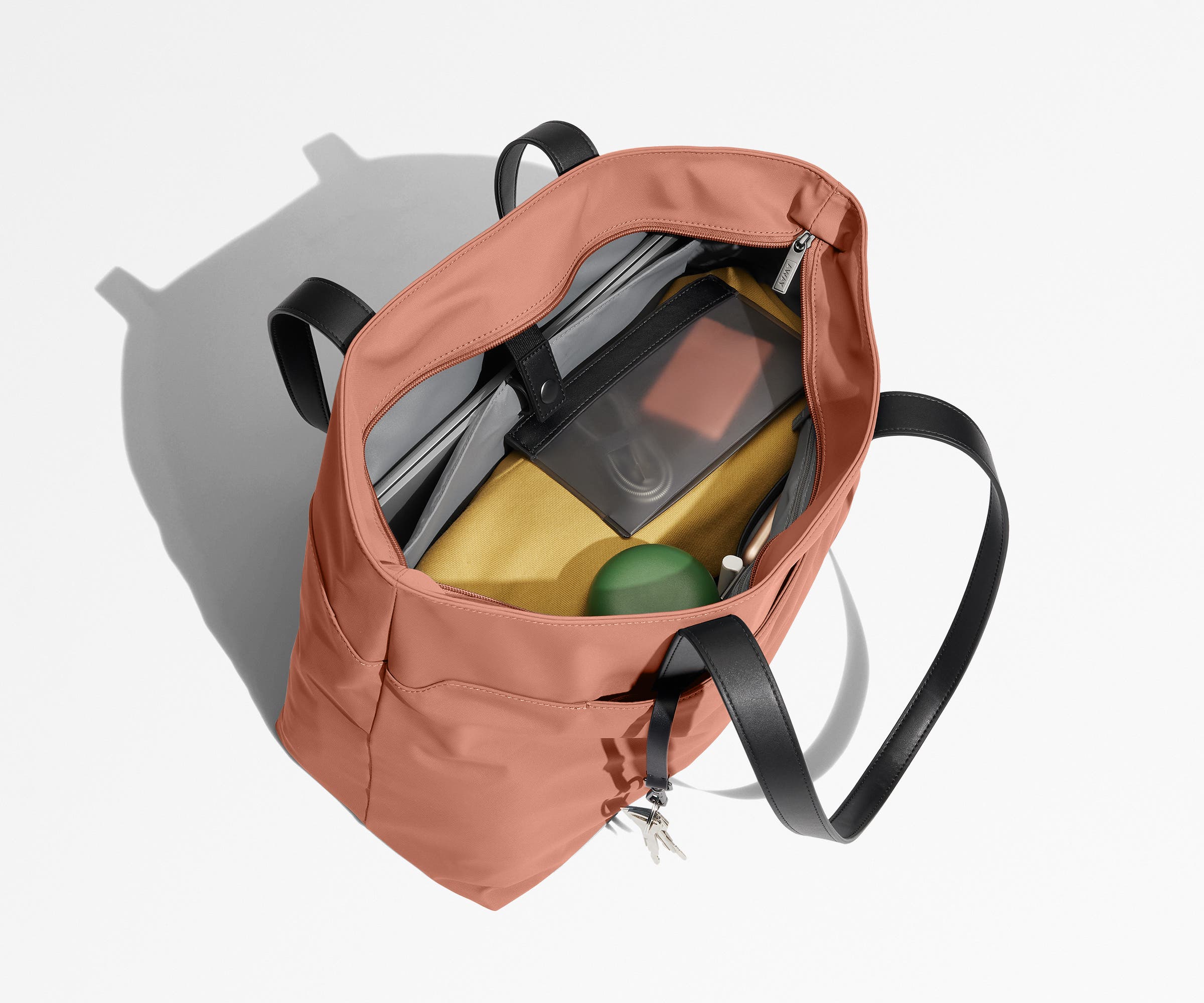 Stylish Clay Pink The Everywhere Tote Bag - Perfect for Work, Travel & Daily Essentials | Durable & Fashionable Women's Shoulder Bag
