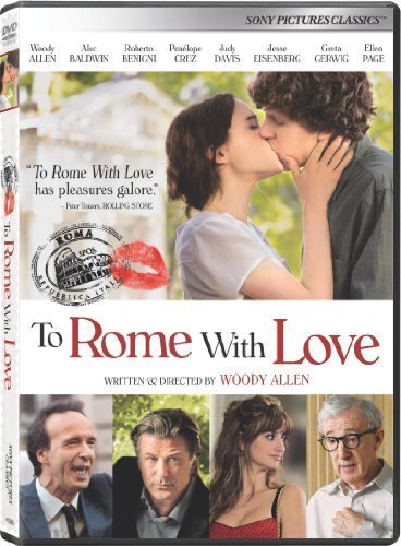 To Rome With Love DVD by Sony Pictures Home Entertainment - Romantic Comedy Movie for Date Nights & Home Theater Collections