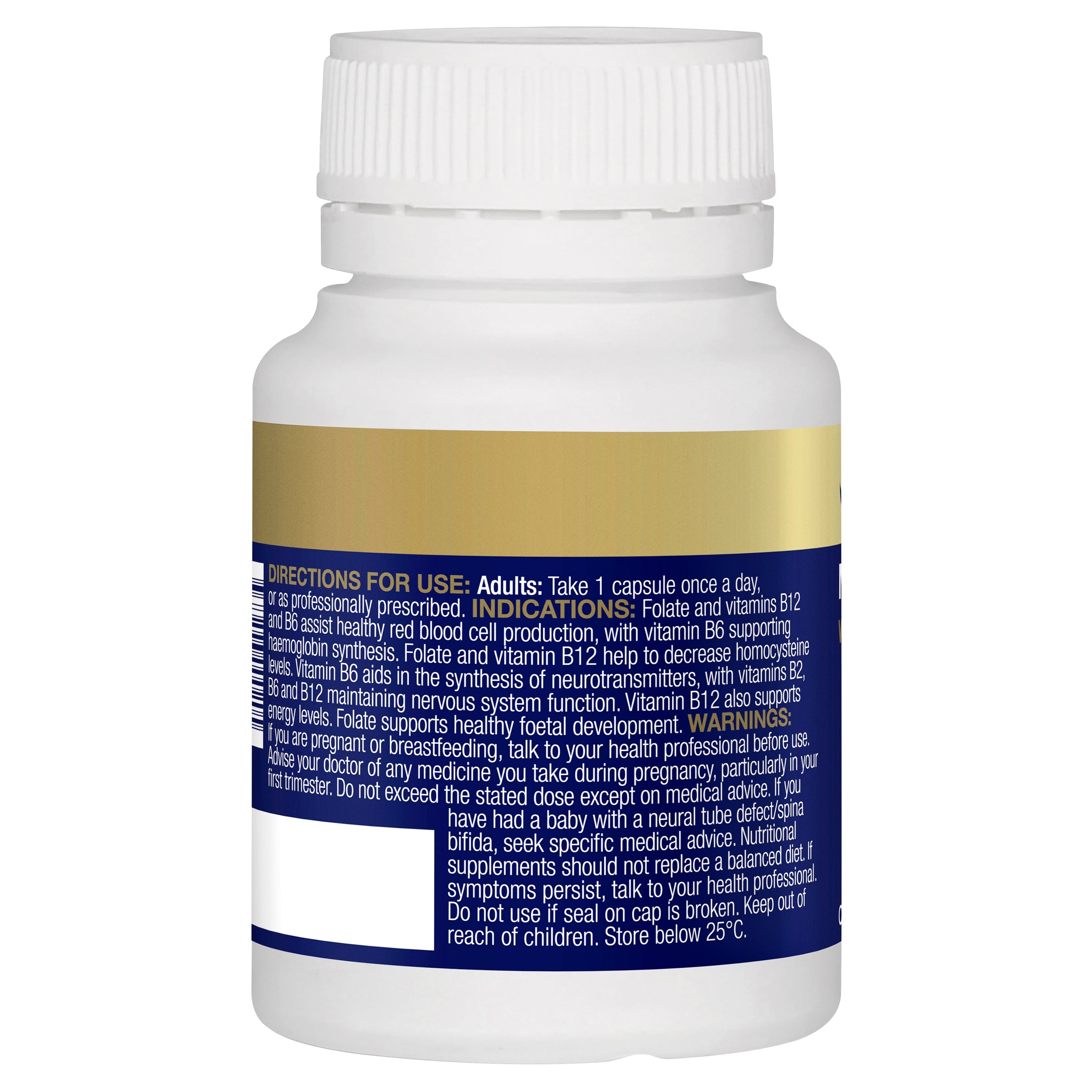 BioCeuticals Methyl Max - Premium Methylated B Vitamin Supplement for Energy & Brain Support | Supports Detox, Mood & Cognitive Function | Ideal for Active Lifestyles & Mental Clarity